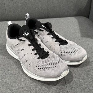 APL Gray and Black Athletic Shoes Lightweight Performance
